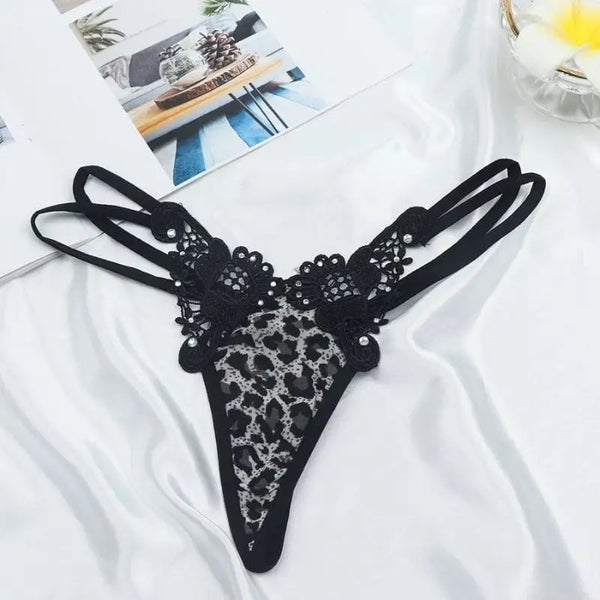 String Léopard Luxe